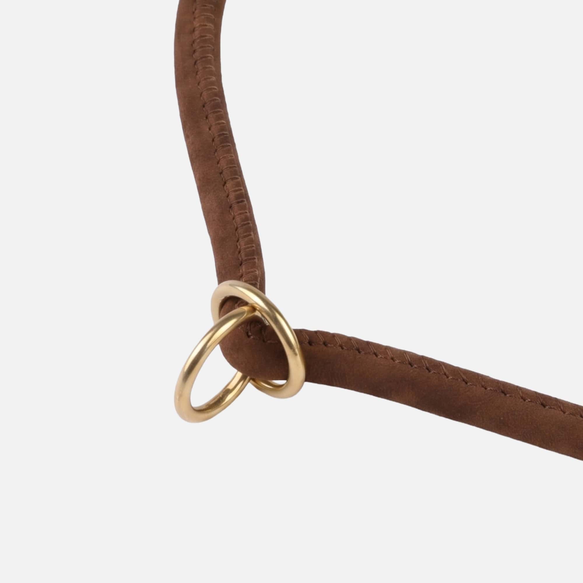 William Walker Runde Hundeleine aus Leder (2,5 m)