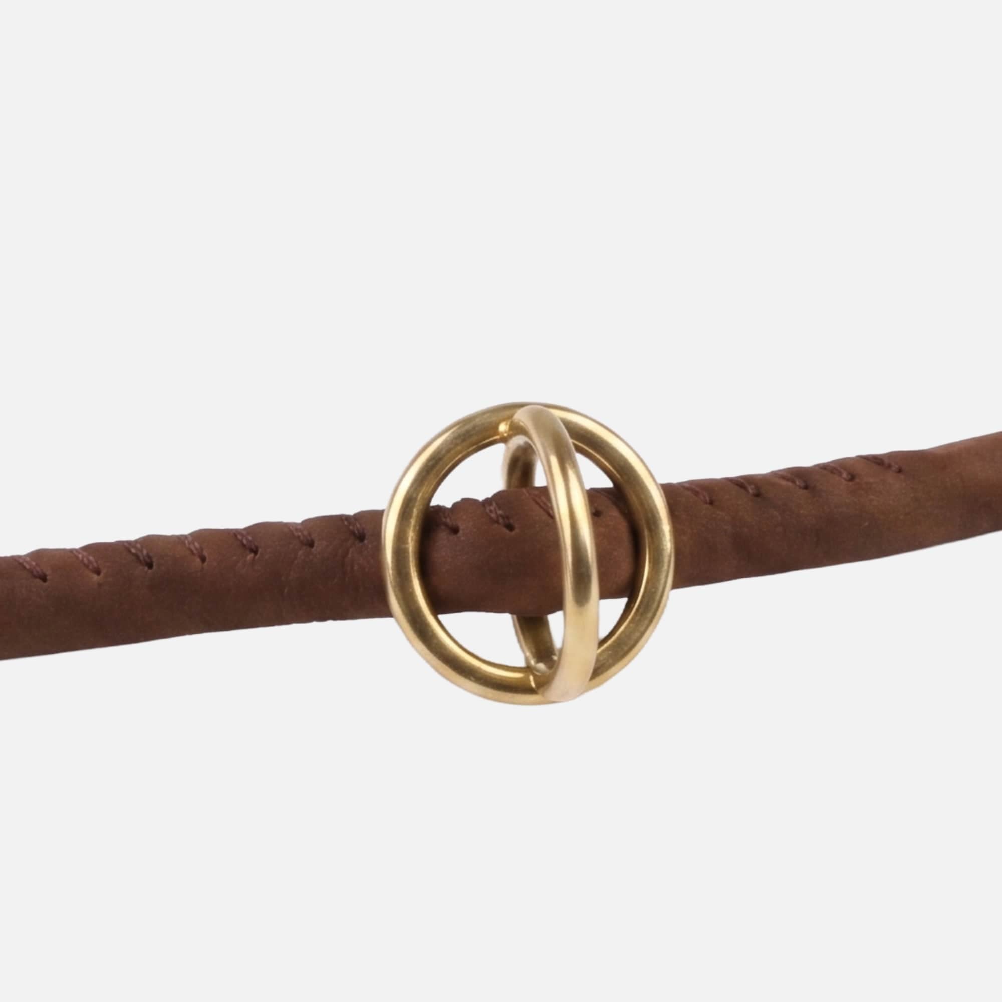 William Walker Runde Hundeleine aus Leder (2,5 m)