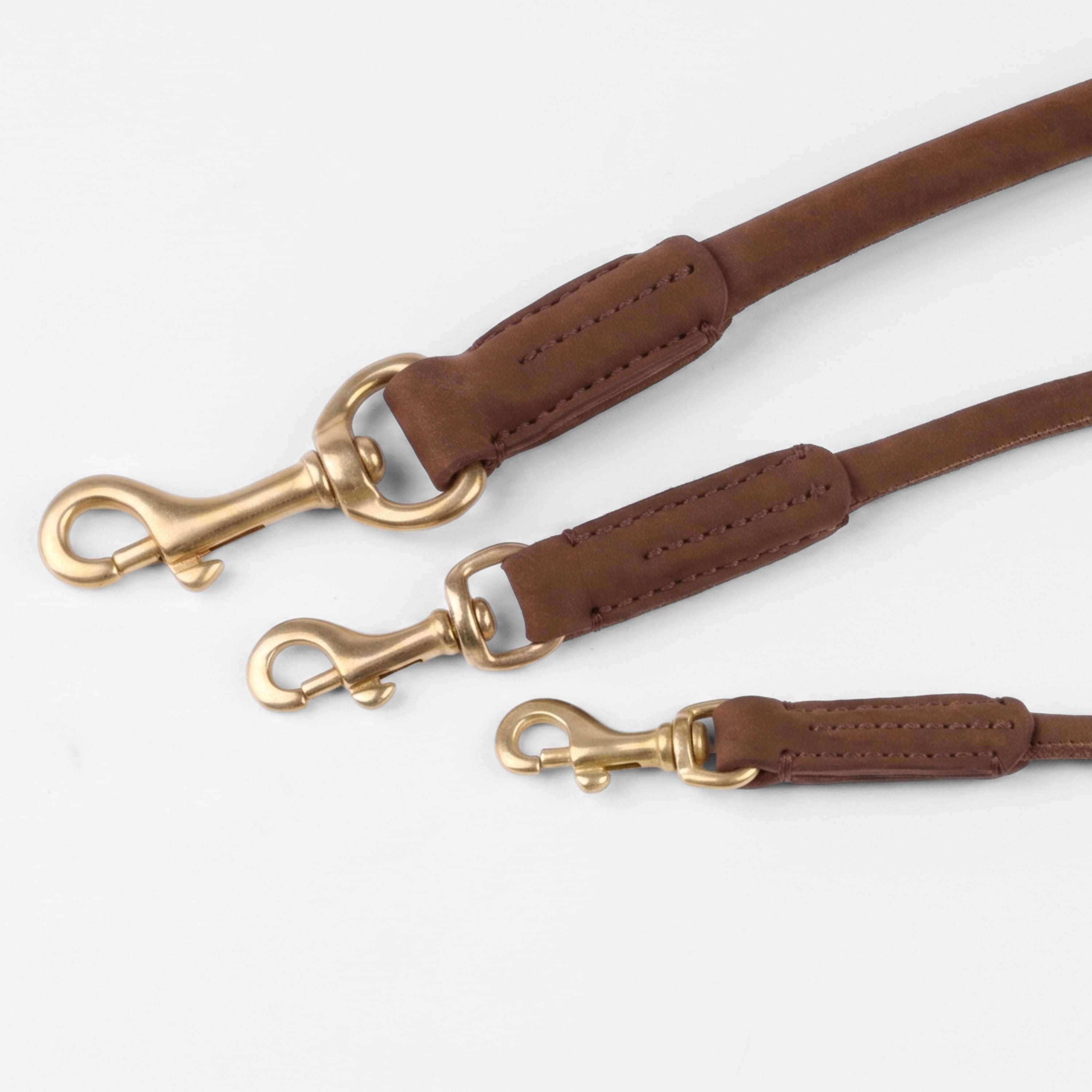 William Walker Runde Hundeleine aus Leder