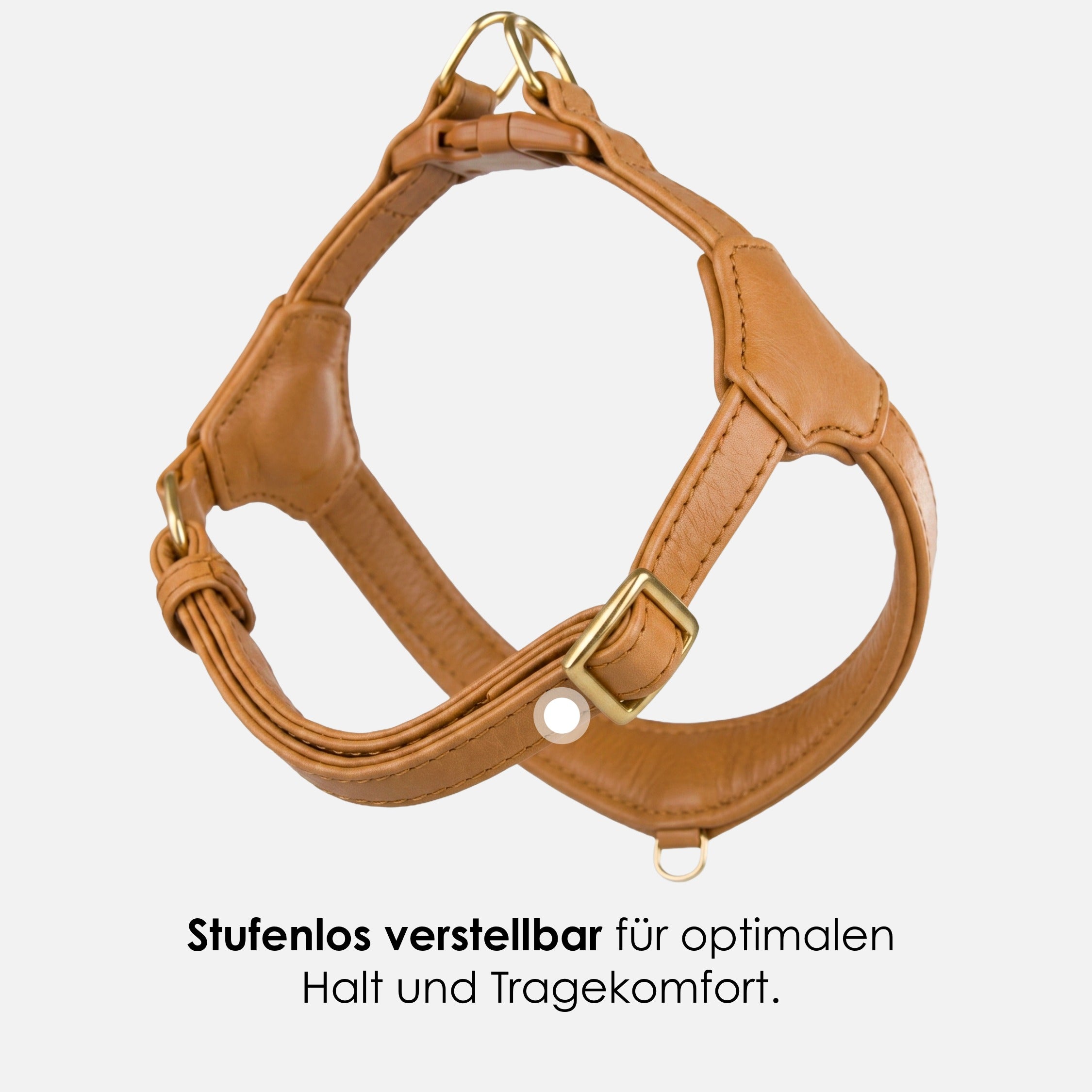 William Walker Step-In Leder Geschirr Pico für kleine Hunde