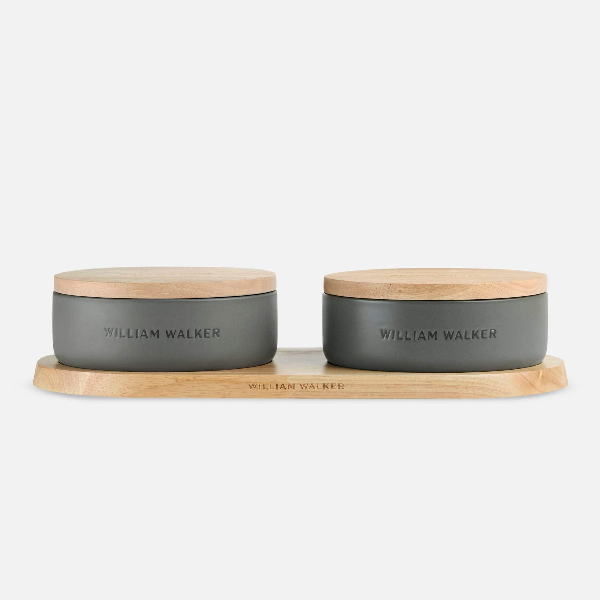 William Walker Duo Napfunterlage aus Holz