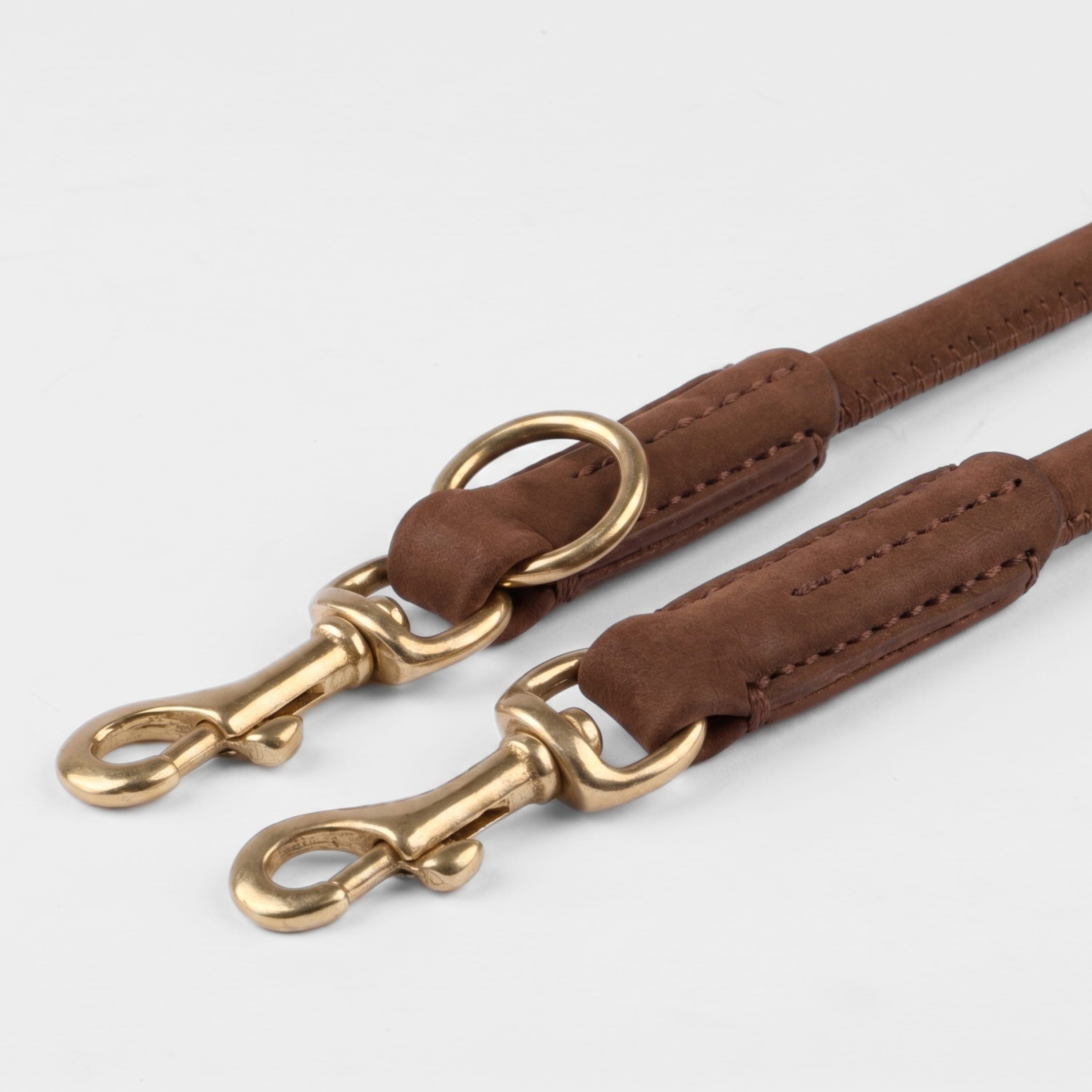 William Walker Runde Hundeleine aus Leder